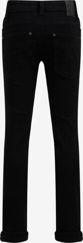 WE Fashion Regular Jeans in Schwarz