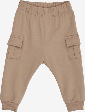 Effilé Pantalon Müsli en marron : devant
