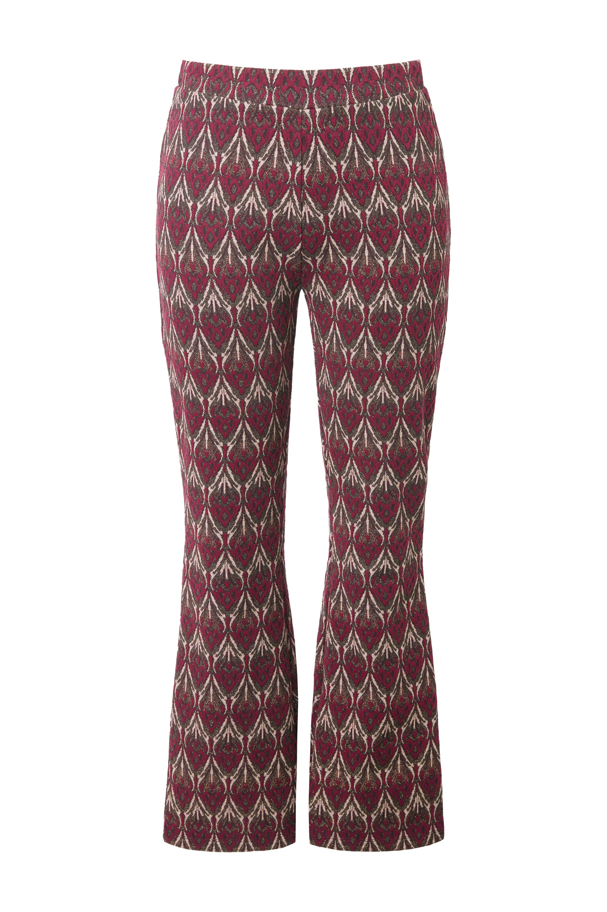 Studio Untold Flared Hose in Rot: Vorderseite