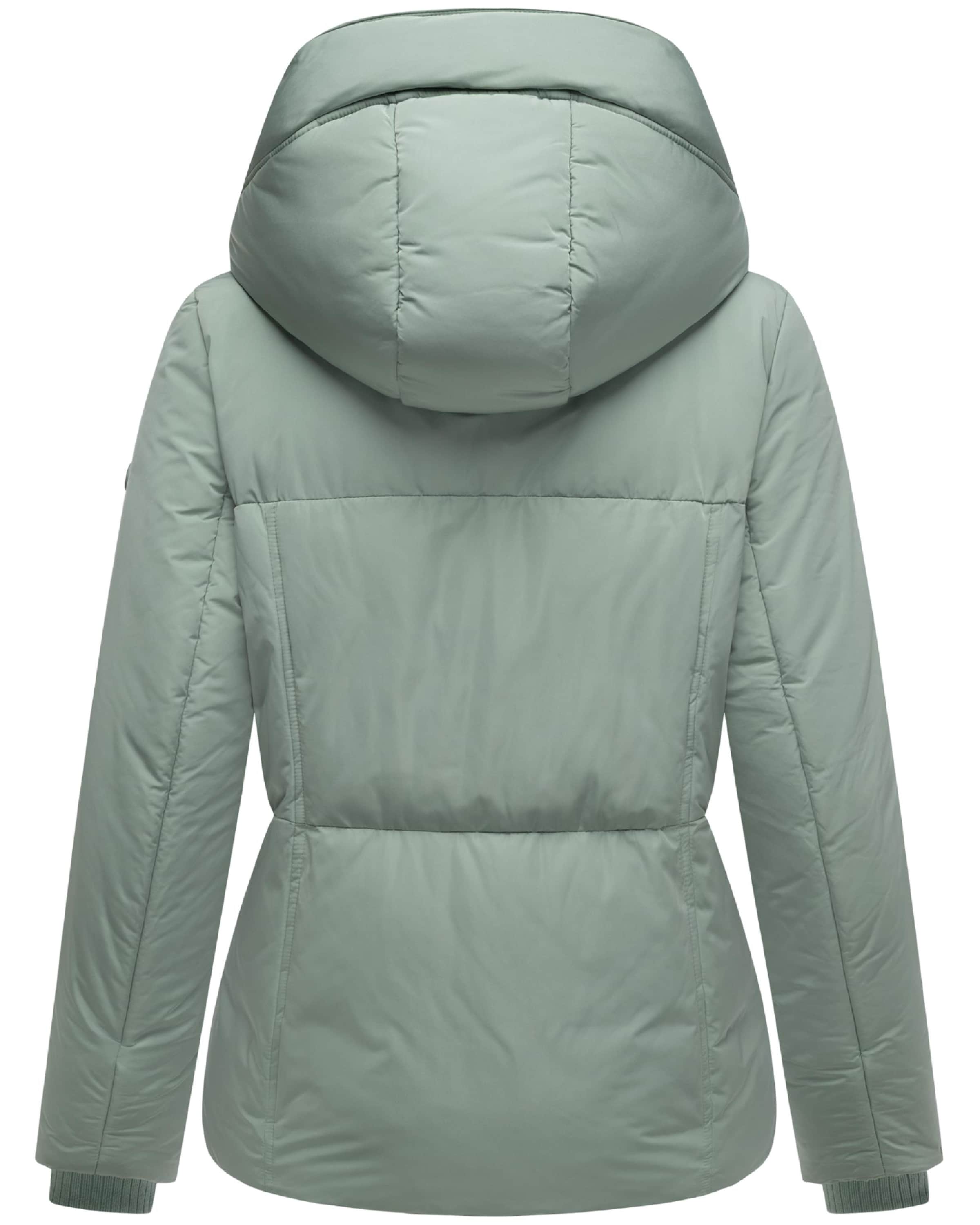 NAVAHOO Vinterjacka 'Flüsterfee' i grön