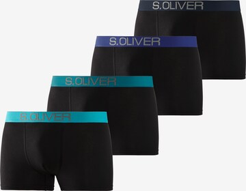 s.Oliver Boxershorts in Schwarz: predná strana