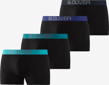 s.Oliver Boxer shorts in Black: front