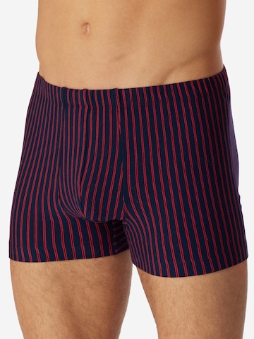 SCHIESSER Boxershorts '95/5 Essentials Organic Cotton' in Rood: voorkant