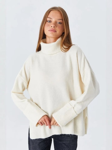 MixRay Sweter 'Pullover' w kolorze beżowy