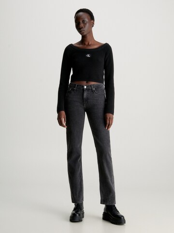 Calvin Klein Jeans Pullover in Schwarz