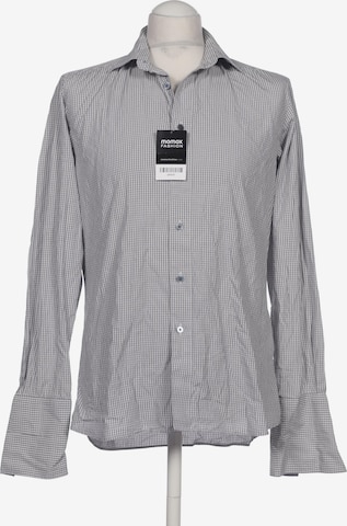 DKNY Button Up Shirt in M in Grey: front