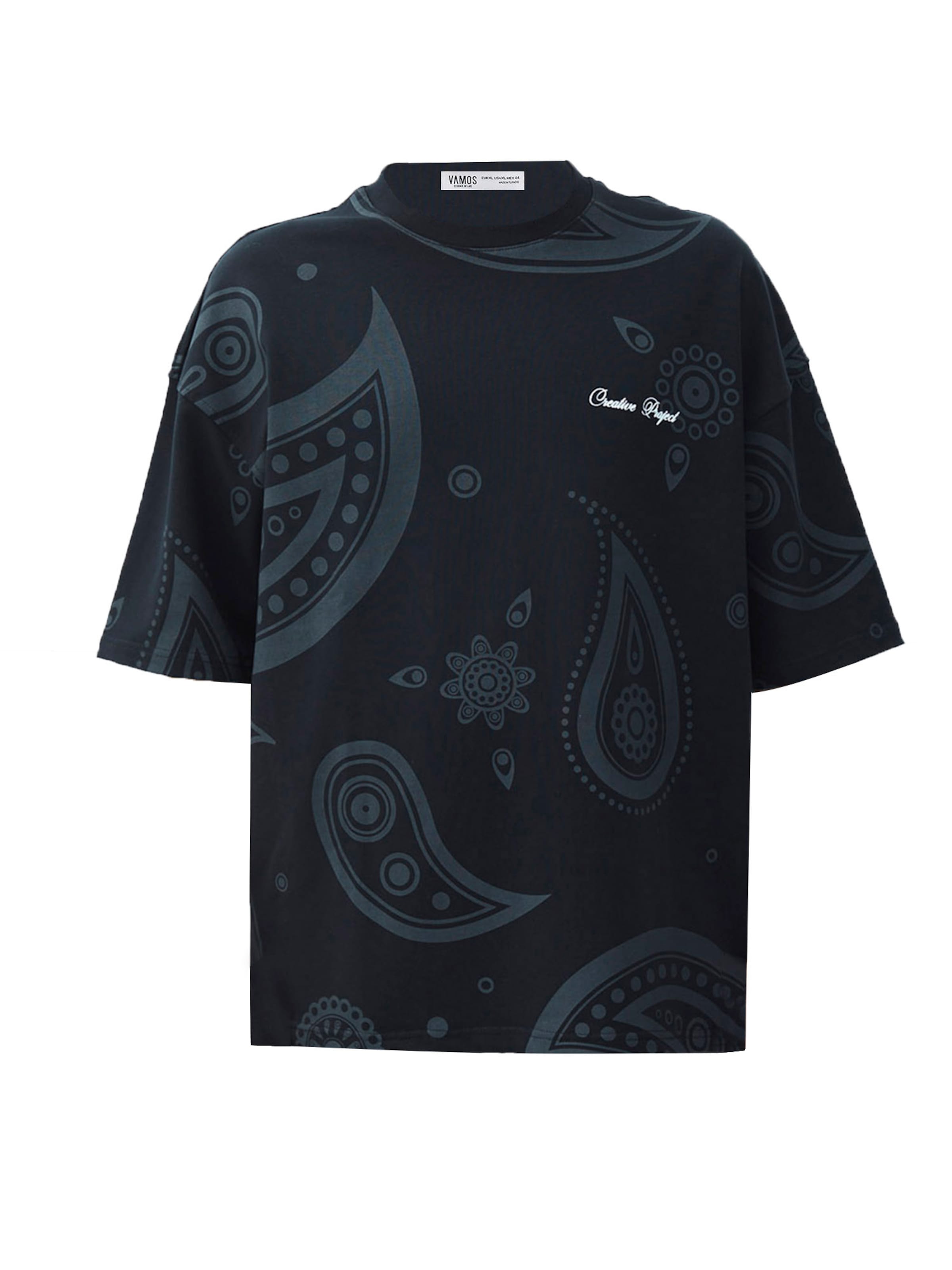 VAMOS CLO Футболка в Черный: спереди