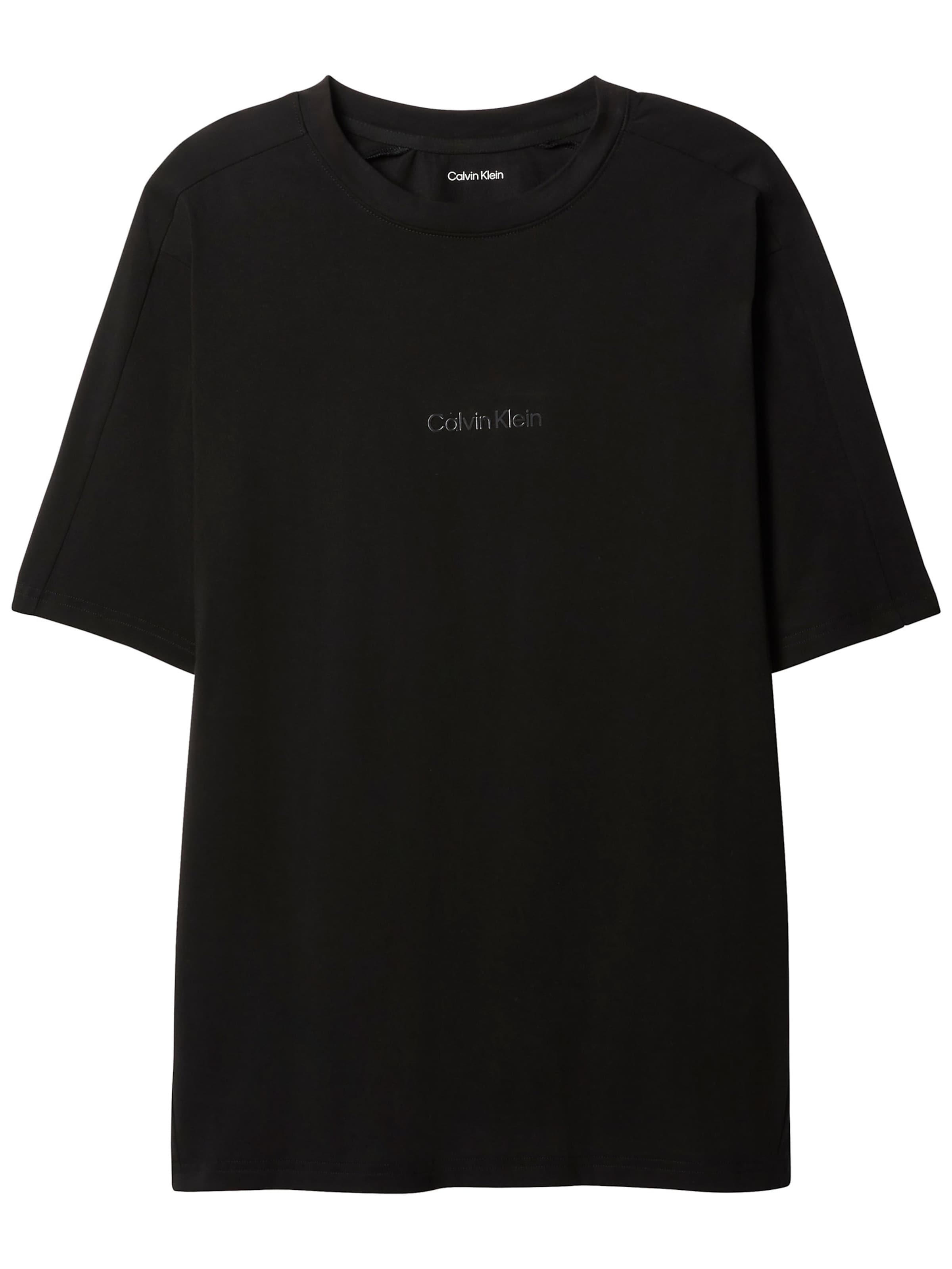 Calvin Klein Sport Performance shirt in Black: front