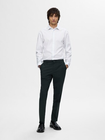 SELECTED Slim Fit Skjorte i hvid