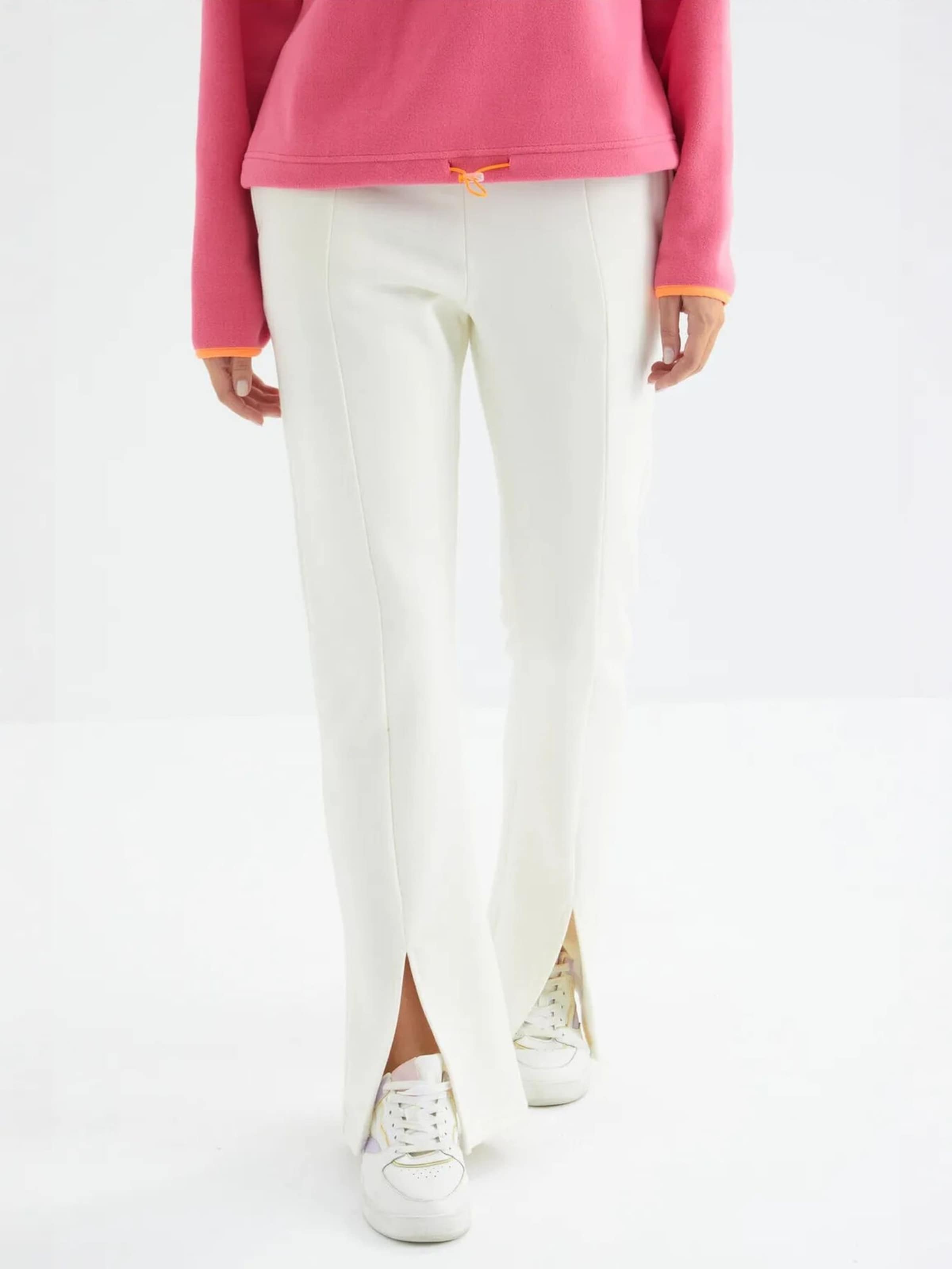 Pantaloni di Tommy Life in bianco: frontale