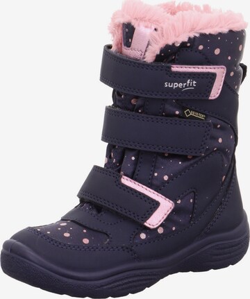 Boots da neve 'Crystal' di SUPERFIT in blu: frontale