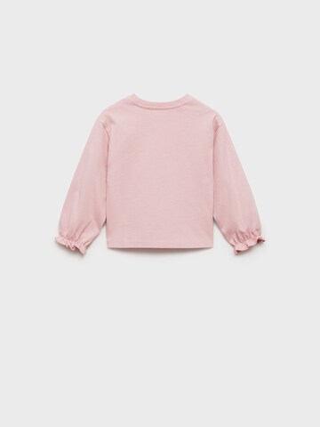 MANGO KIDS Póló 'LOVE' - rózsaszín