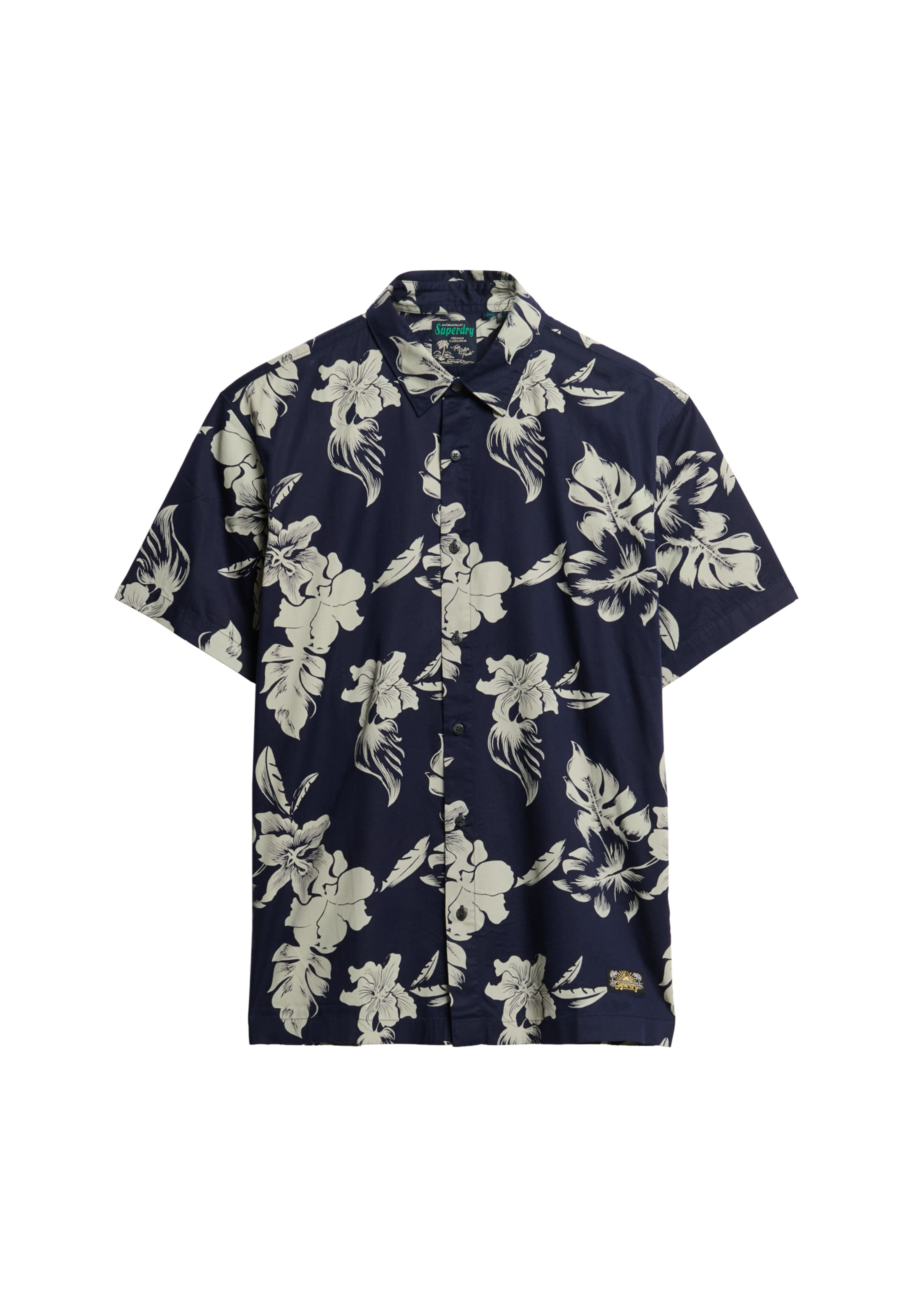 Superdry Overhemd in Blauw: voorkant