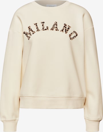 Street One Studio Sweatshirt in Beige: front