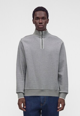 BOSS - Jersey 'Sidney 80' en gris: frente