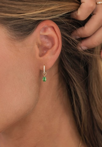 Boucles d'oreilles ELLI en or : devant