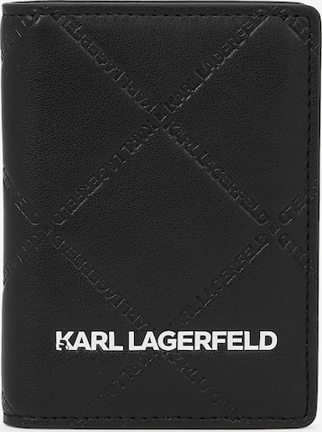 Karl Lagerfeld Puzdro - Čierna: predná strana