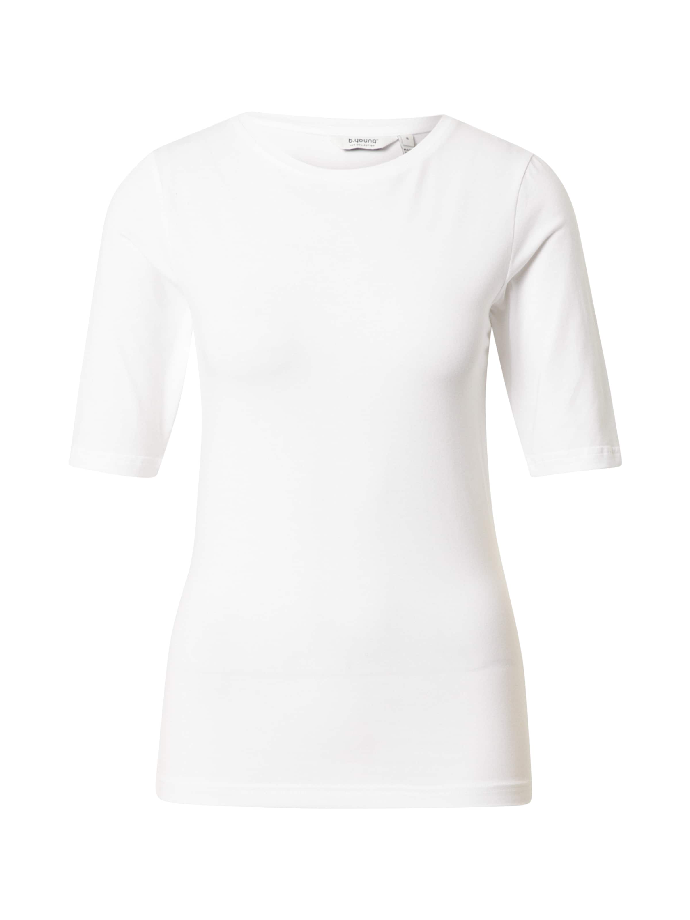 b.young Μπλουζάκι 'BYPamila' σε λευκό: μπροστά