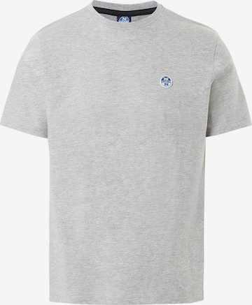 T-Shirt North Sails en gris : devant