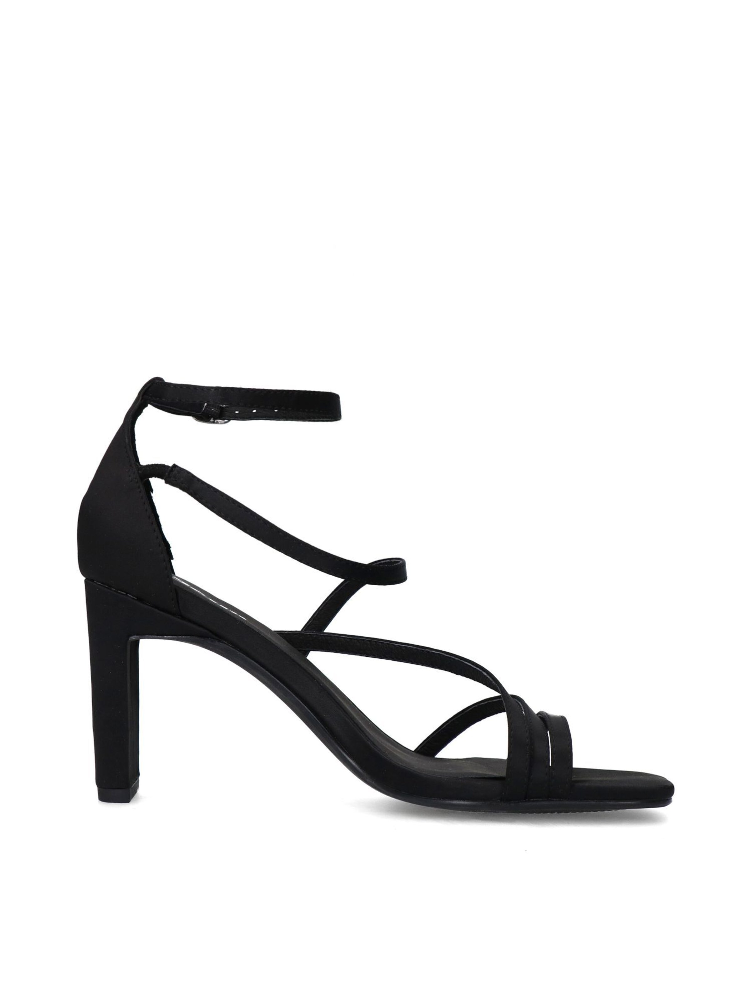 Sandales à lanières SACHA en noir