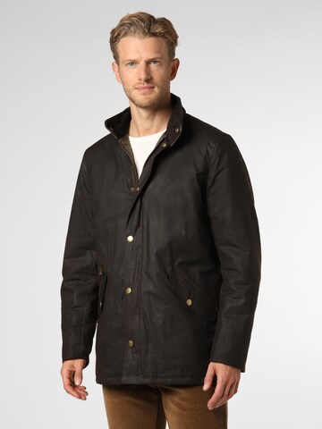 Barbour Übergangsjacke 'Prestbury' in Braun: Vorderseite