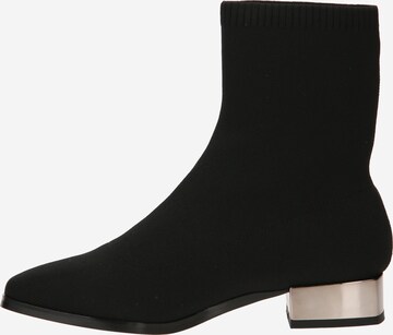 Bottines 'DIANA' Bianco en noir