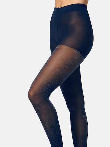 Collants 'Glitzer' Nur Die en bleu