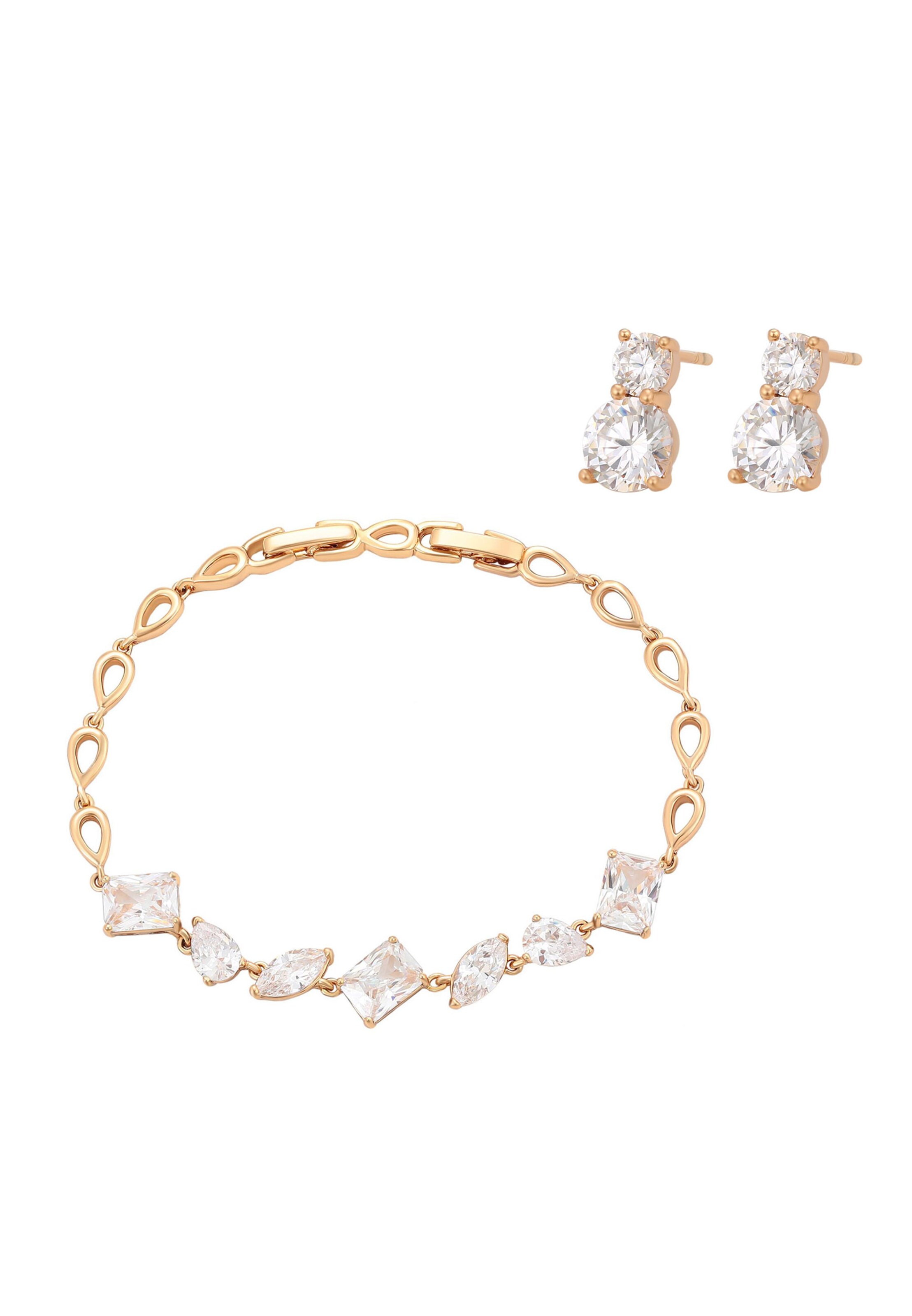 faina - Conjuntos de bijuteria em ouro: frente