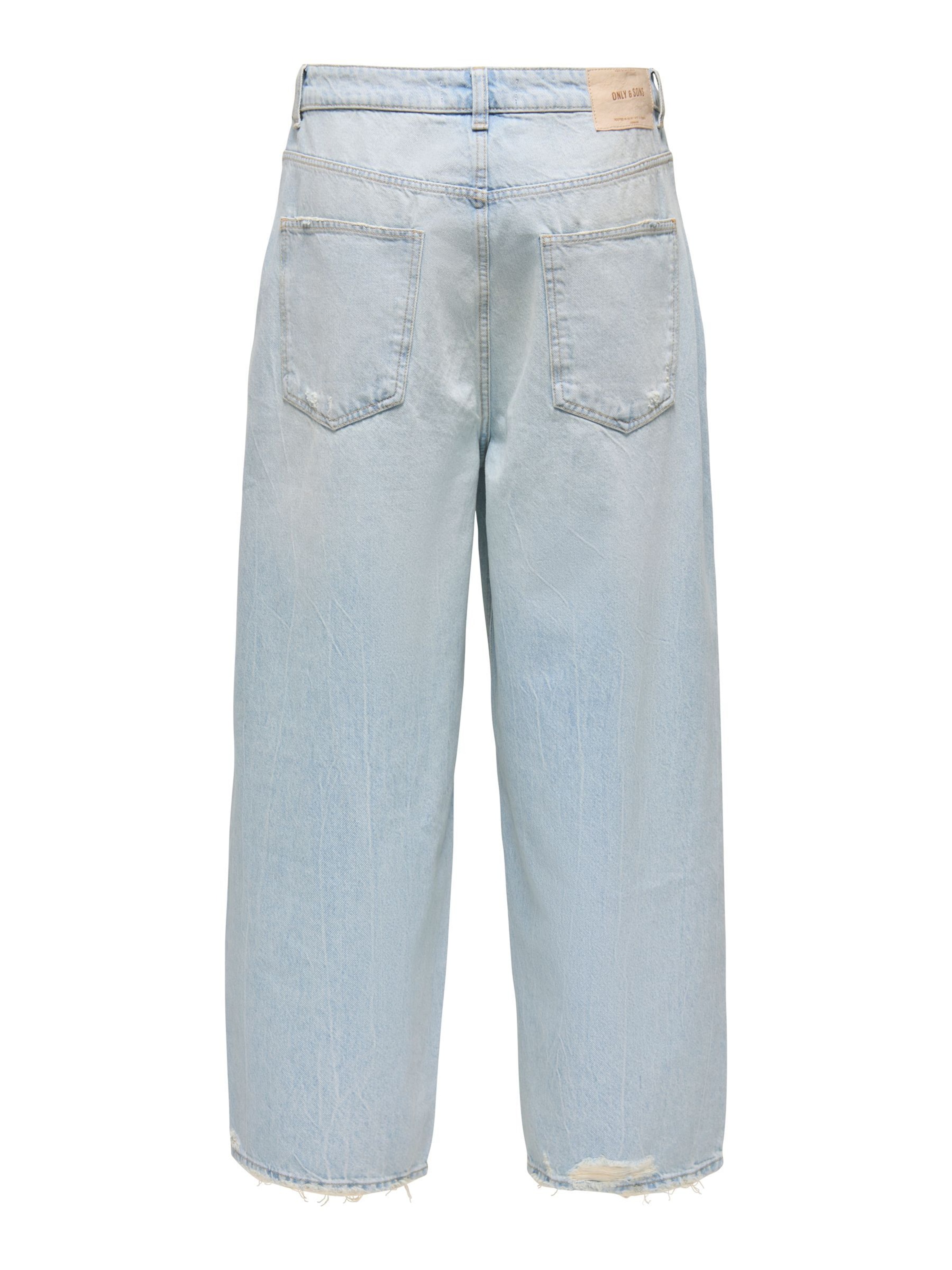 Only & Sons Loosefit Jeans 'ONSFade' in Blauw