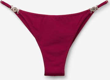 CALZEDONIA Bikini Bottoms in Red: front
