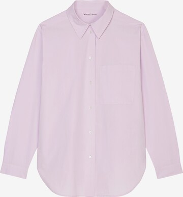 Marc O'Polo Blouse in Lila: voorkant