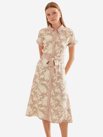 Bigdart Shirt dress 'Midi' in Beige