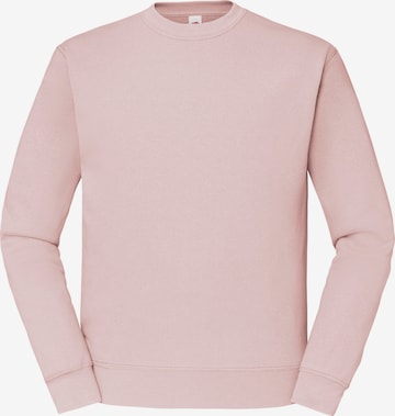 FRUIT OF THE LOOM Sweatshirt in Beige: predná strana