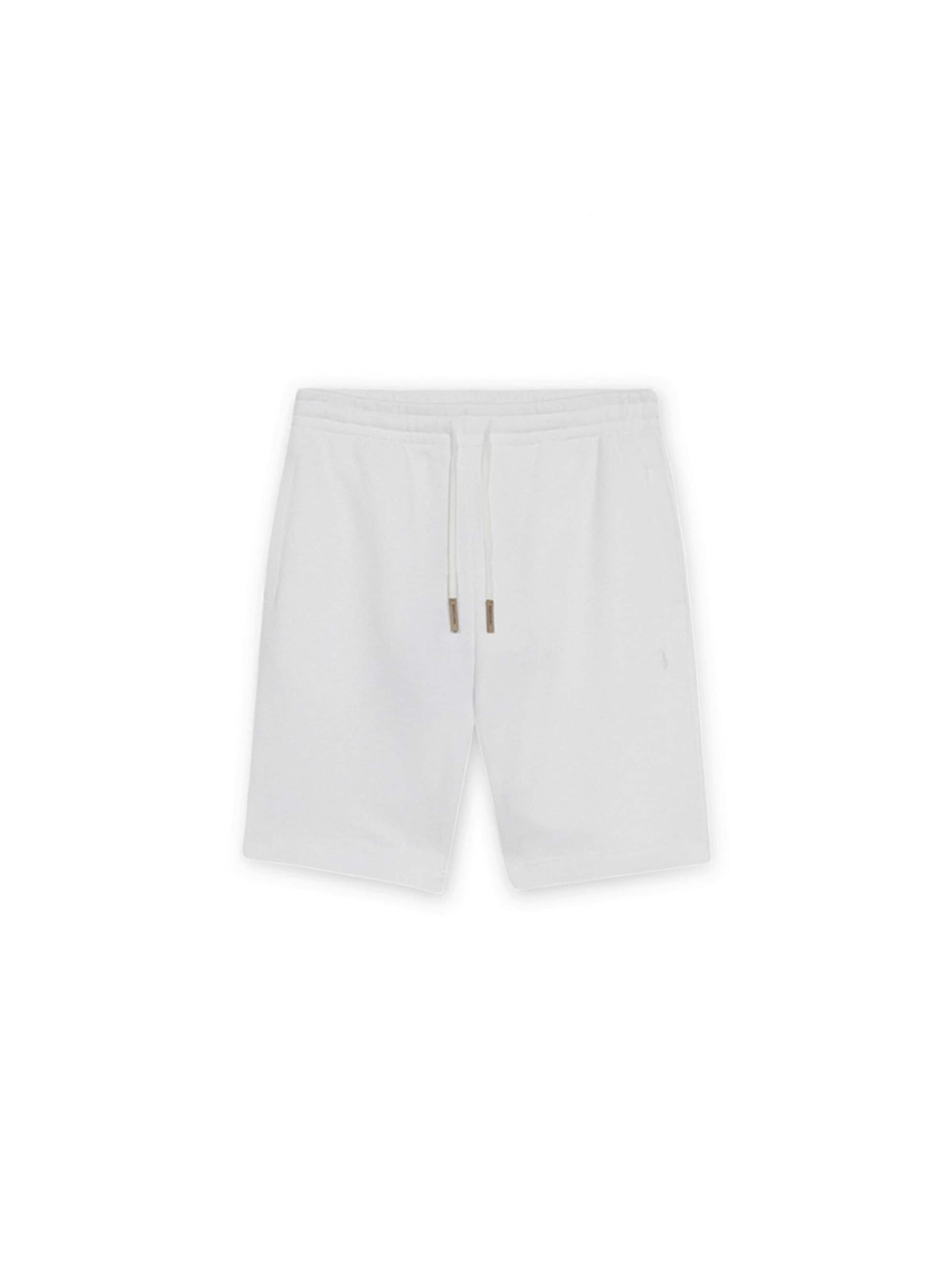 Trussardi Regular Broek in Wit: voorkant