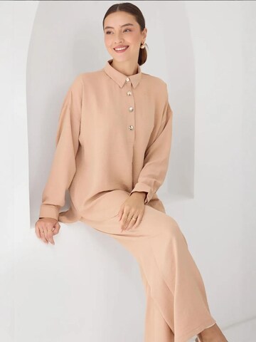 Bigdart - Calças de fato em bege