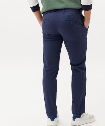 BRAX Regular Chino Pants 'Fabio' in Blue: back