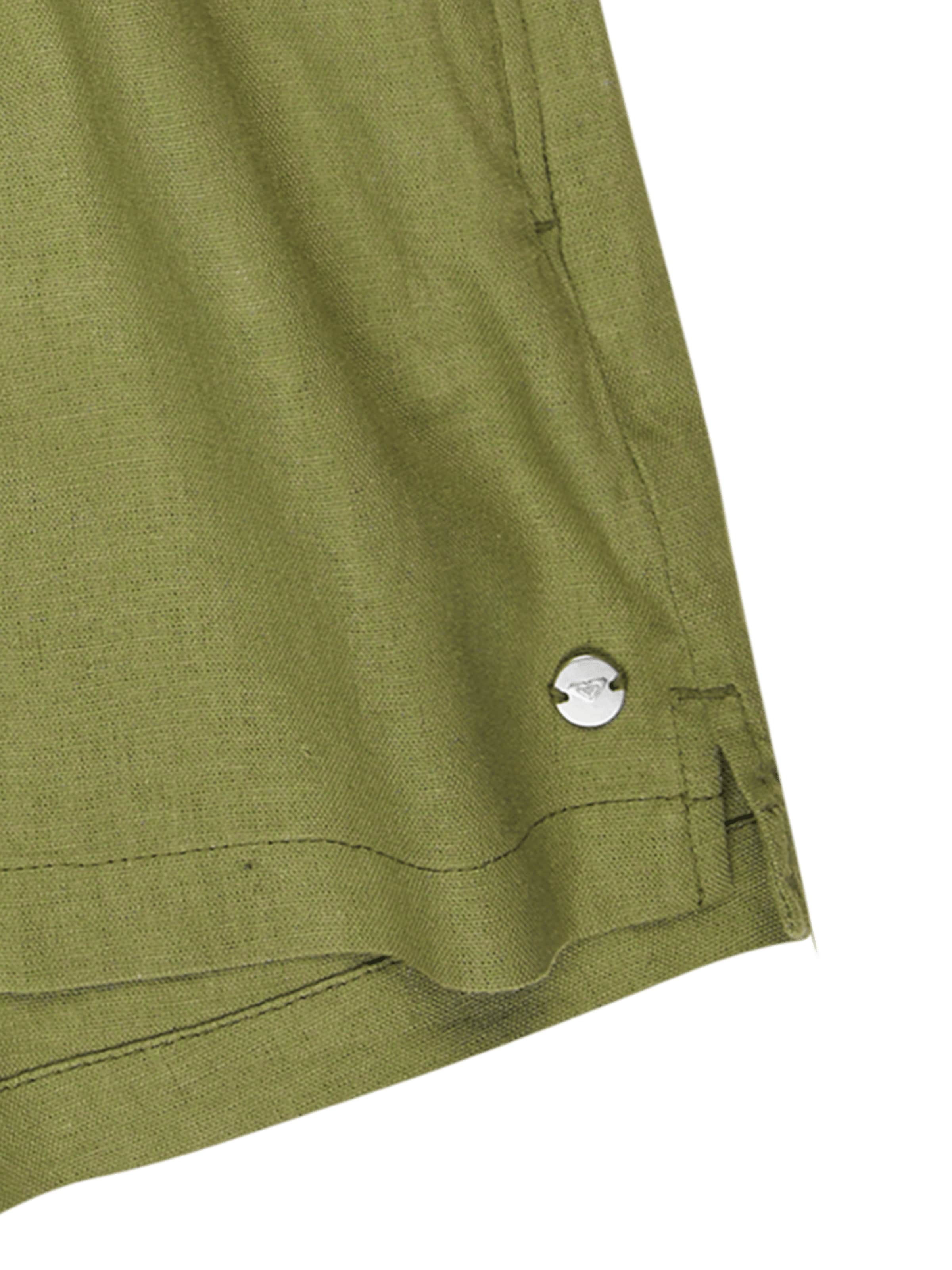 ROXY Loose fit Pants 'Lekeitio Bay' in Green