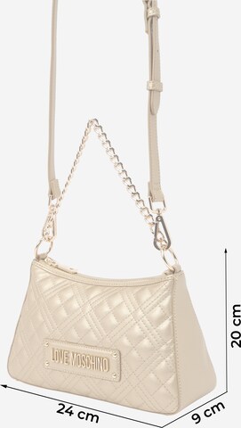 Love Moschino Tasche in Gold