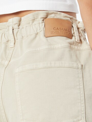 comma casual identity Loosefit Broek in Beige