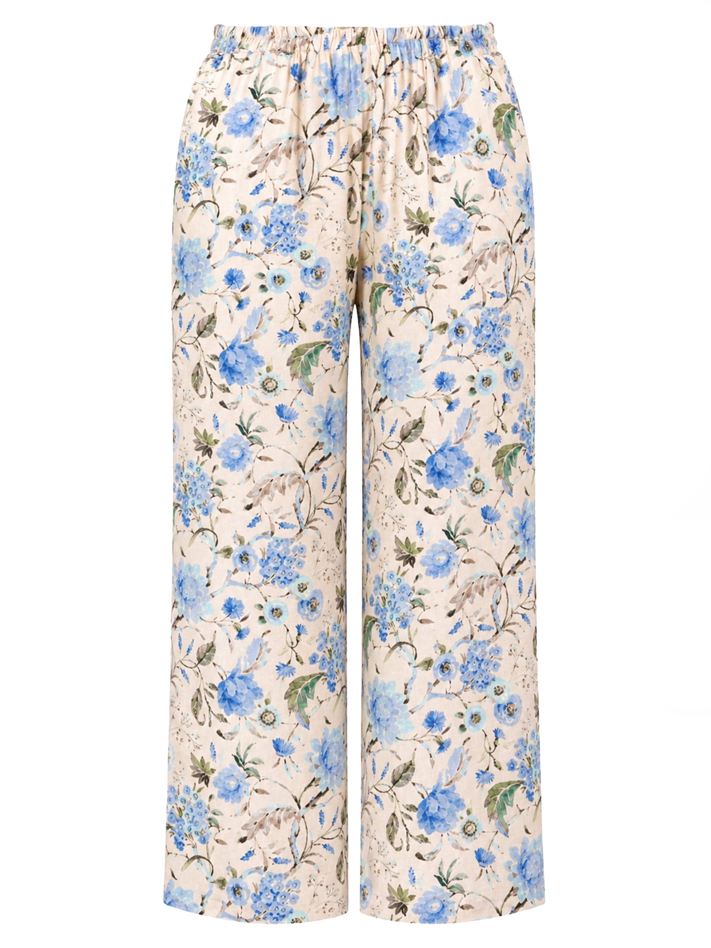 SASSYCLASSY Loosefit Hose‌‌ in Blau: Vorderseite