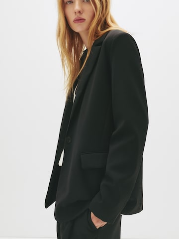 Pull&Bear Blazer in Schwarz