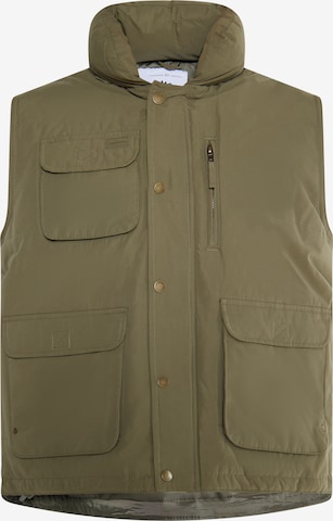 Gilet di MO in verde: frontale