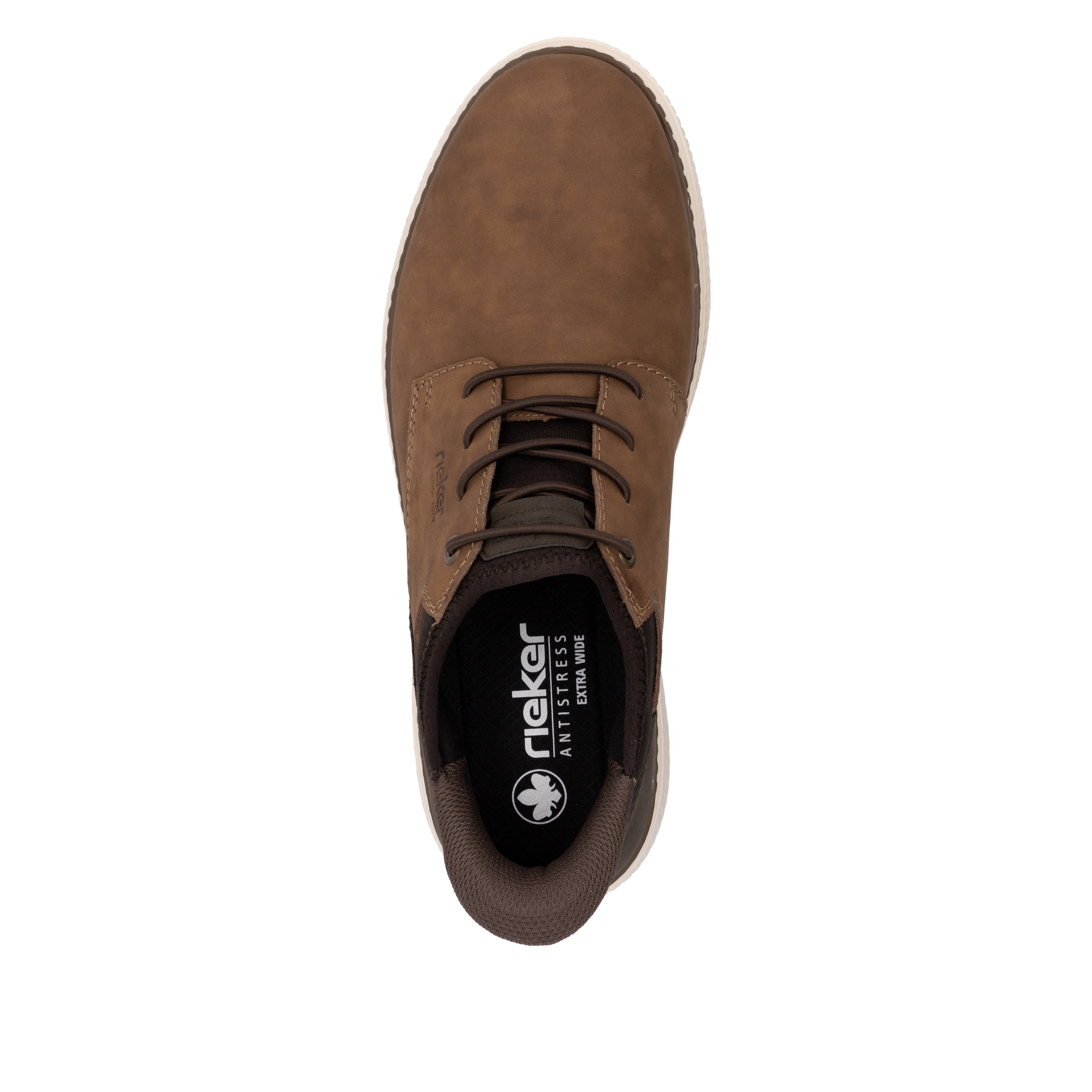 Rieker Schnürschuh in Braun