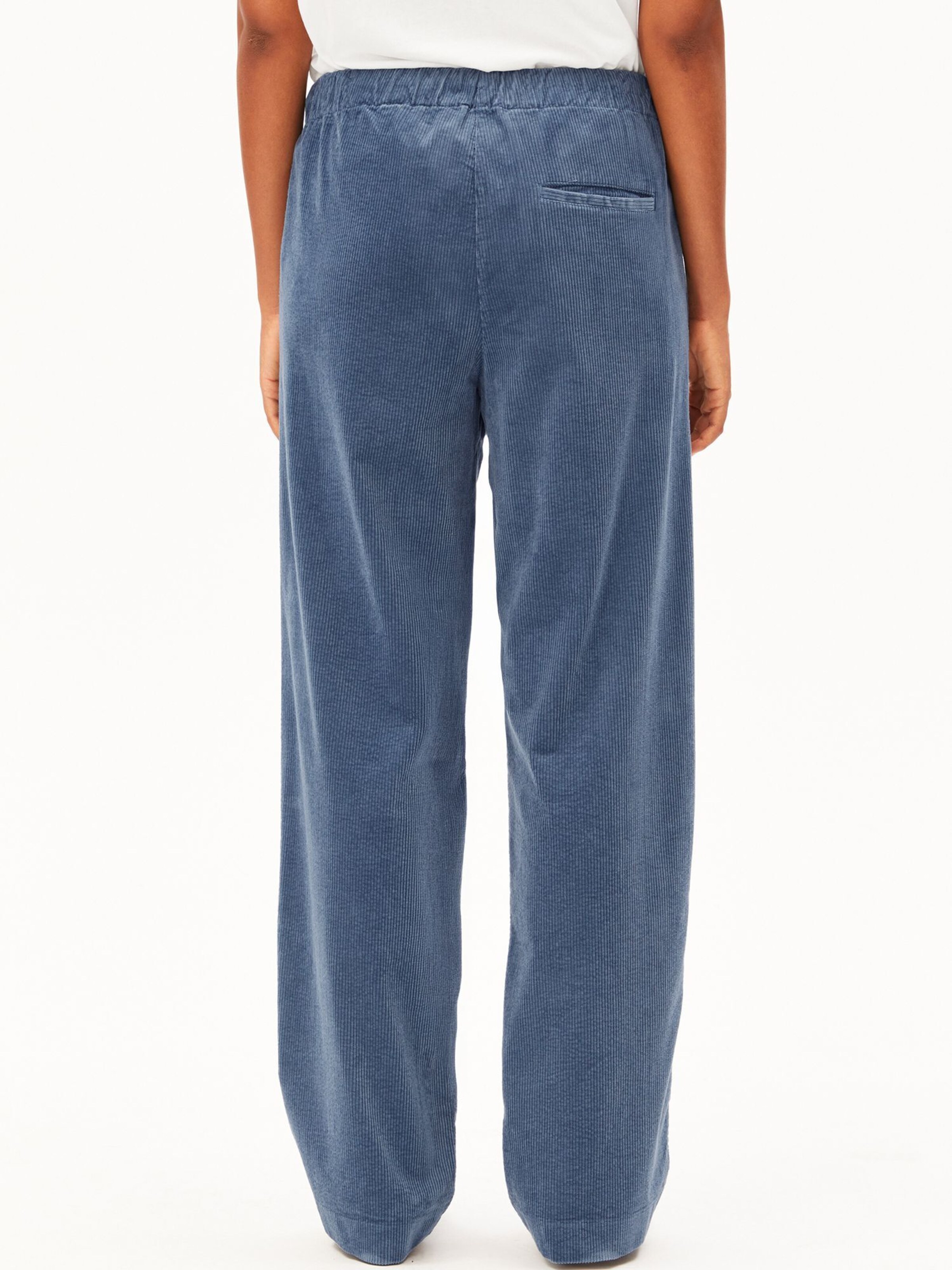 ARMEDANGELS Wide leg Trousers in Blue