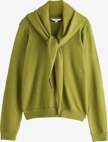 Next Sweter w kolorze zielony: przód