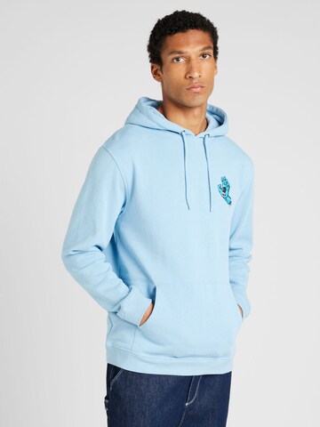 Santa Cruz - Sudadera 'Screaming Hand' en azul