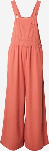 ROXY Wide leg Overalls 'Easy Isle' in Orange: front