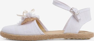 Pisamonas Sandalen in Wit: voorkant