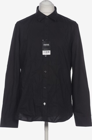 Desigual Button Up Shirt in XL in Black: front