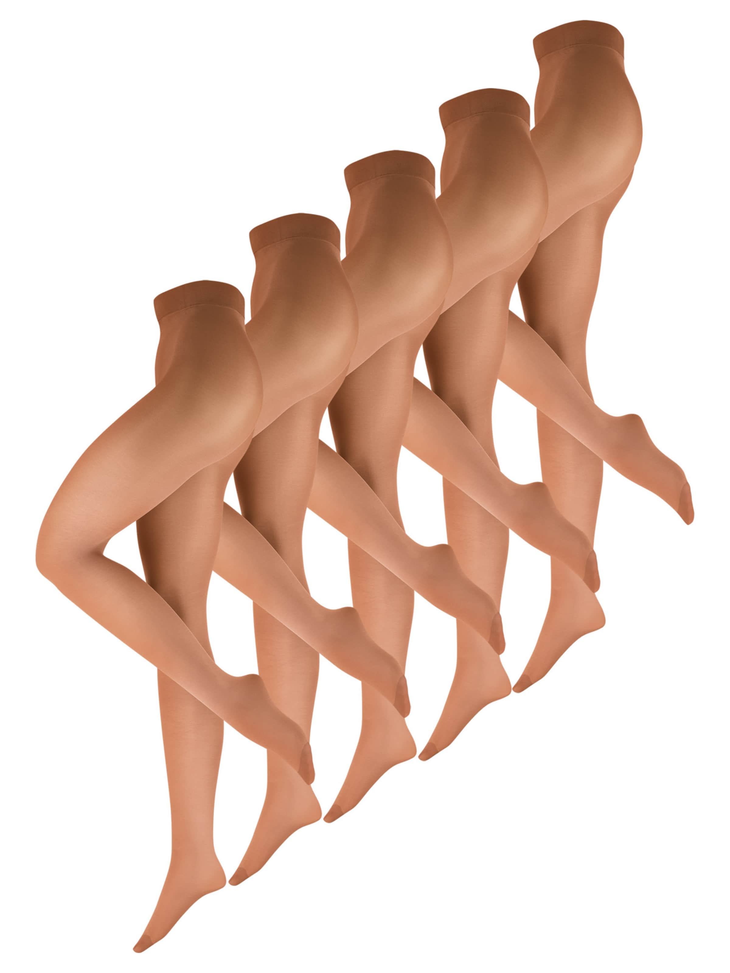 Collants ' Tanzstrumpfhose 70 DEN ' Nur Die en beige : devant